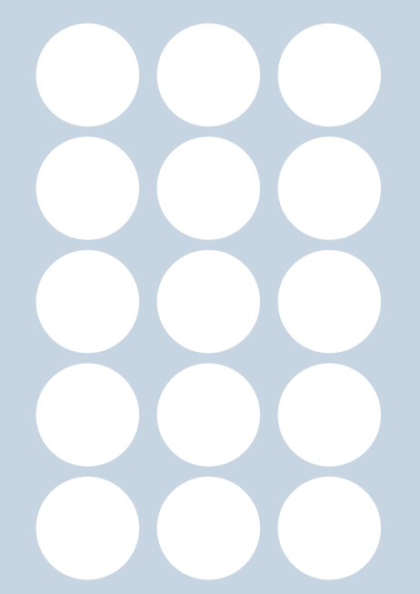 2" diameter circles (15)