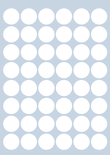 1.25" diameter circles (48)