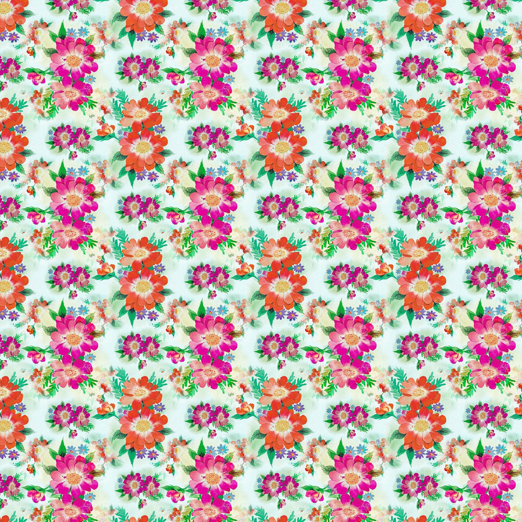 Floral pattern designer print - A4